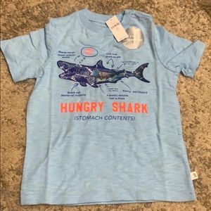 Brand new boys shark shirt